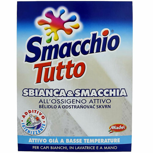 MADEL SMACCHIO TUTTO Sbianca & Smacchia – odstraňovač skvrn a bělič 1 kg porovnat ceny