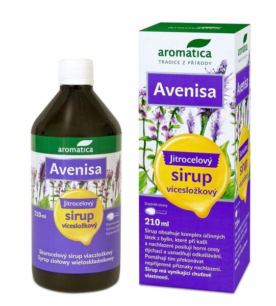 AROMATICA Sirup Avenisa jitrocelový od 10let 210ml porovnat ceny