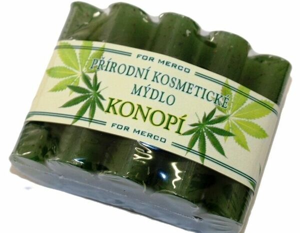Merco  Přír. kosmetické mýdlo glycer.extrakt KONOPÍ 100g porovnat ceny