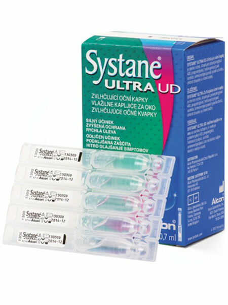 Systane ULTRA UD Zvlhčující oční kapky 30x0,7 ml porovnat ceny