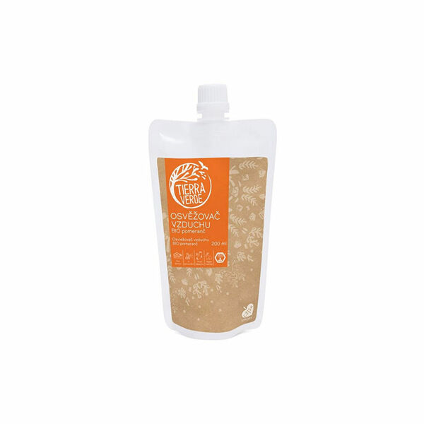 TIERRA VERDE Osvěžovač vzduchu – BIO pomeranč - náhradní náplň 200 ml porovnat ceny