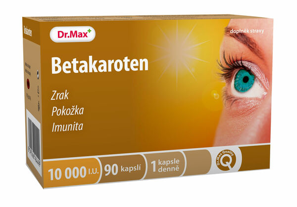 Dr.Max Betakaroten 6 mg 90 kapslí porovnat ceny