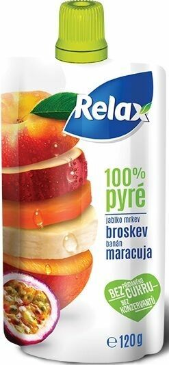 RELAX PYRÉ 100% Broskev - Maracuja 120g porovnat ceny