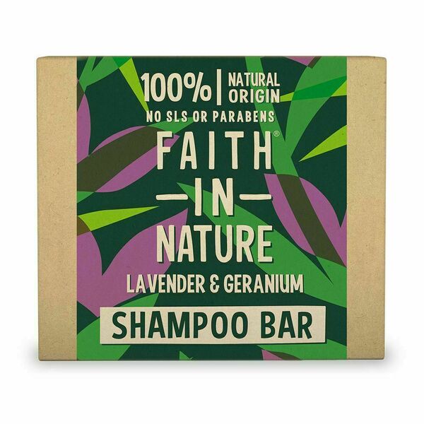 Faith in Nature Tuhý šampon Levandule a pelargonie 85 g porovnat ceny