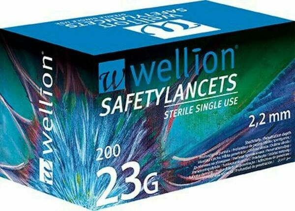 Wellion SafetyLancets bezpečnostní lancety 23G 200ks porovnat ceny