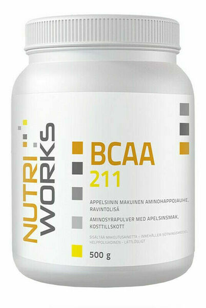 NutriWorks BCAA 2:1:1 pomeranč 500g porovnat ceny