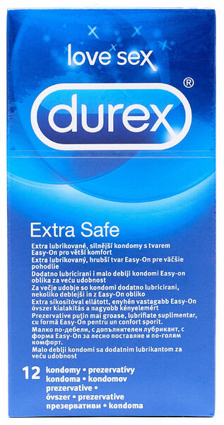 Prezervativ Durex Extra Safe 12ks porovnat ceny