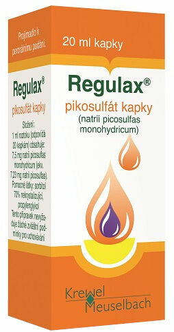Regulax Pikosulfat kapky 20ml/150mg porovnat ceny