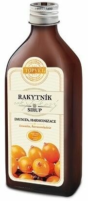 TOPVET Sirup rakytníkový 320g sklo porovnat ceny