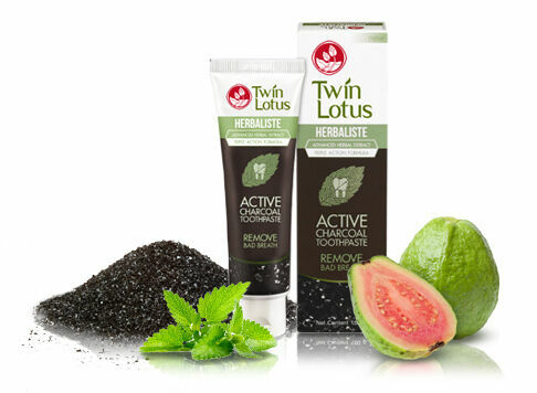 Twin Lotus Active Charcoal bylinná zubní pasta 150g porovnat ceny