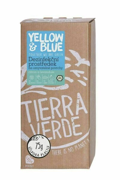 Tierra Verde Dezinfekční prostředek na omyvatelné povrchy citron a levandule 2 l porovnat ceny