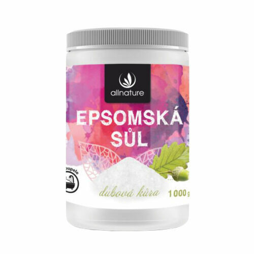 Allnature  Epsomská sůl dubová kůra 1000g porovnat ceny