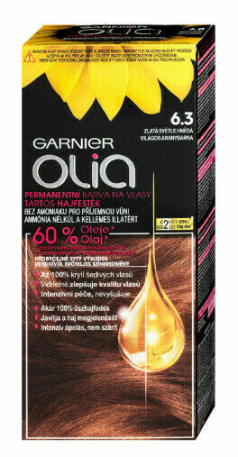 Garnier Olia barva na vlasy 6.3 Zlatá Světle Hnědá 100g porovnat ceny