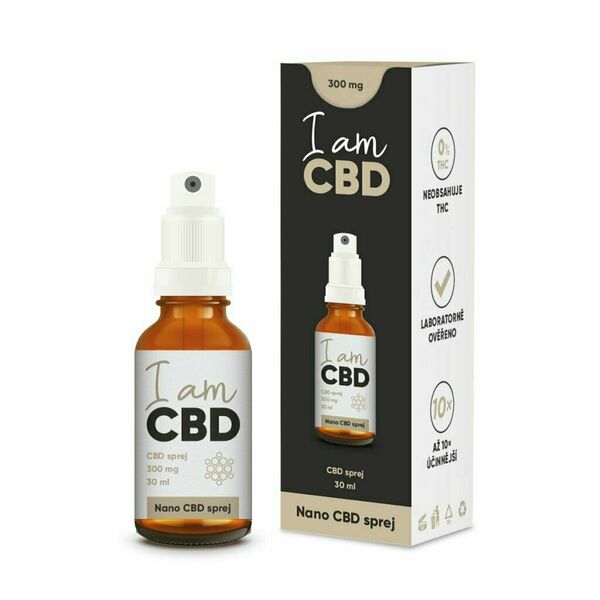 I am CBD Nano CBD sprej 30 ml porovnat ceny