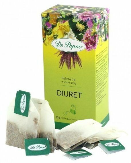 Dr.Popov Čaj Diuret tea n.s.20x1.5g porovnat ceny