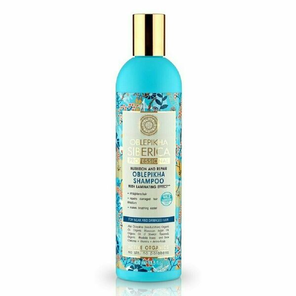 NATURA SIBERICA Rakytníkový šampon pro poškozené vlasy 400 ml porovnat ceny