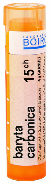 Boiron  Baryta Carbonica CH15 granule 4g porovnat ceny