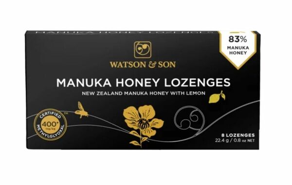 Watson and Son  Watson Manukové medové Pastilky 400+ Citron 8x2,8g porovnat ceny