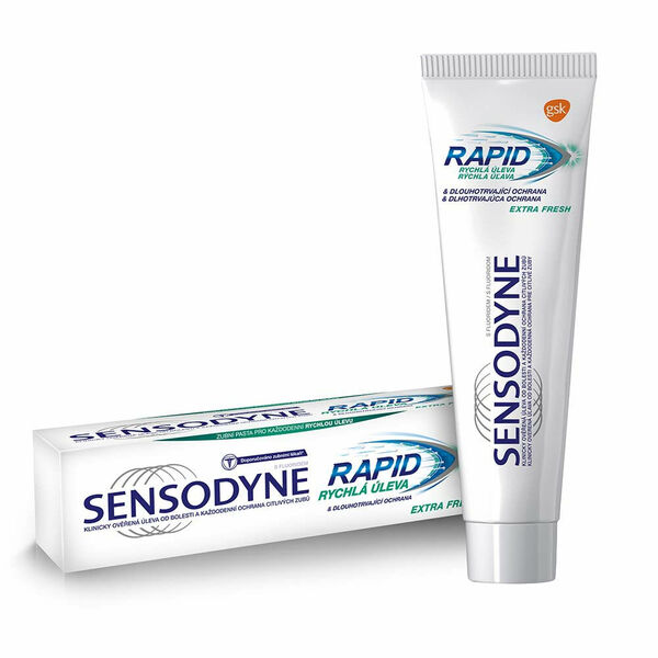 SENSODYNE Rapid Extra Fresh pasta na citlivé zuby 75 ml porovnat ceny