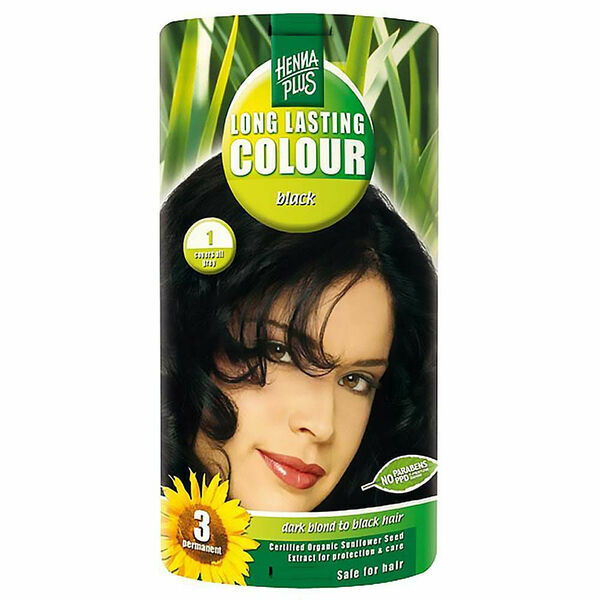 HENNA PLUS Přírodní barva na vlasy ČERNÁ 1 100 ml porovnat ceny