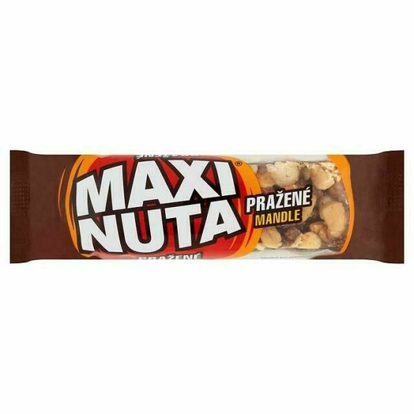 MAXI NUTA Ořechová tyčinka Pražené mandle 35g porovnat ceny