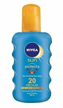 NIVEA SUN Intenzivní sprej na opal. SPF20 200ml porovnat ceny