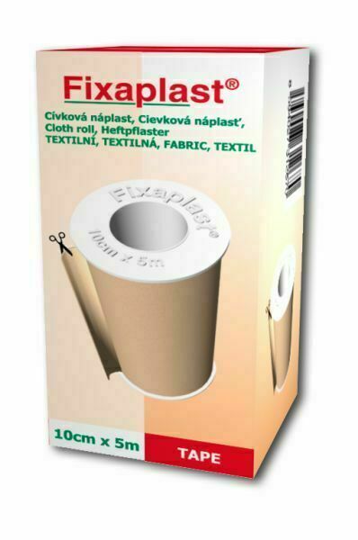 Náplast Fixaplast cívka 10cmx5m 1ks porovnat ceny