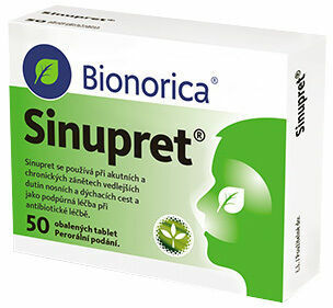 Sinupret 50 tablet porovnat ceny