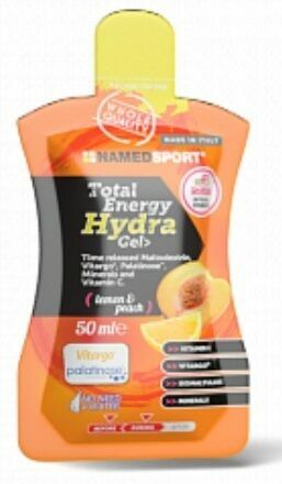 NAMEDSPORT, TOTAL ENERGY HYDRA GEL, Lemon-Peach, 50ml porovnat ceny
