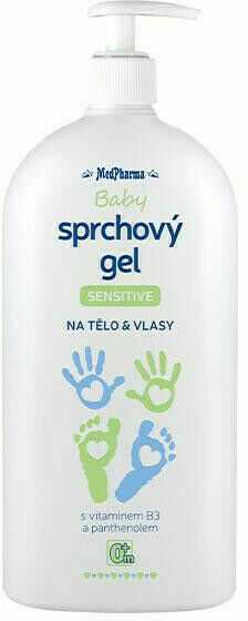 MedPharma Baby sprchový gel Sensitive 500ml porovnat ceny