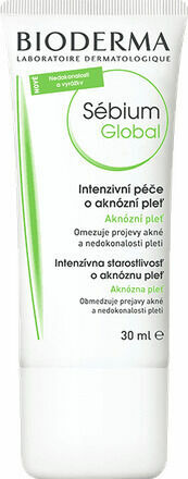 BIODERMA Sébium Global – krém na akné 30ml porovnat ceny