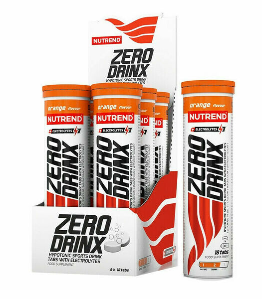 Nutrend Zerodrinx pomeranč 18tablet porovnat ceny