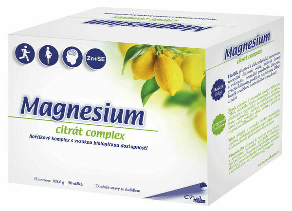 Onapharm  Magnesium citrát complex 30 sáčků porovnat ceny