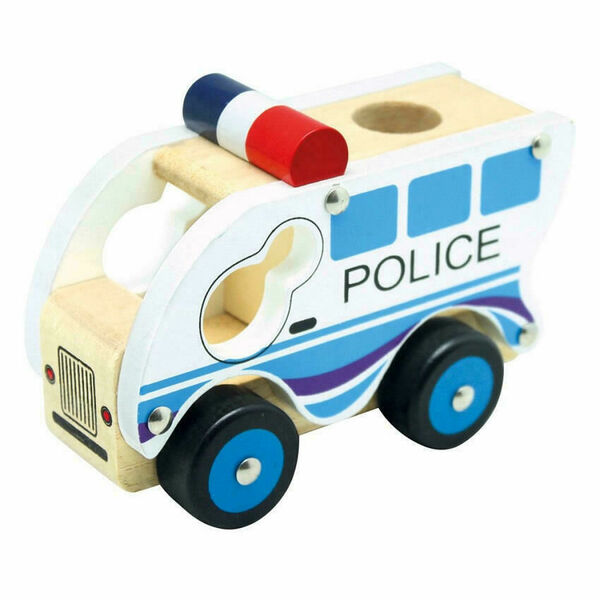 Bino  Dřevěné auto policie porovnat ceny