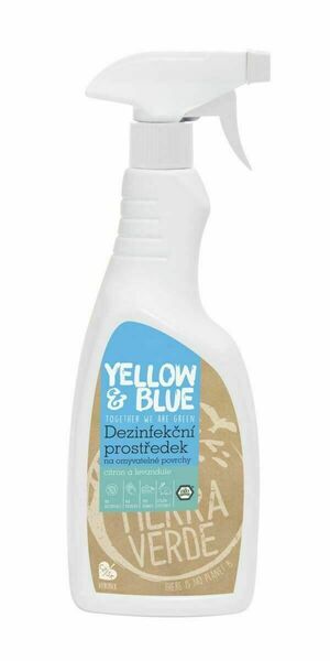 Tierra Verde Dezinfekční prostředek na omyvatelné povrchy citron a levandule rozprašovač 750 ml porovnat ceny