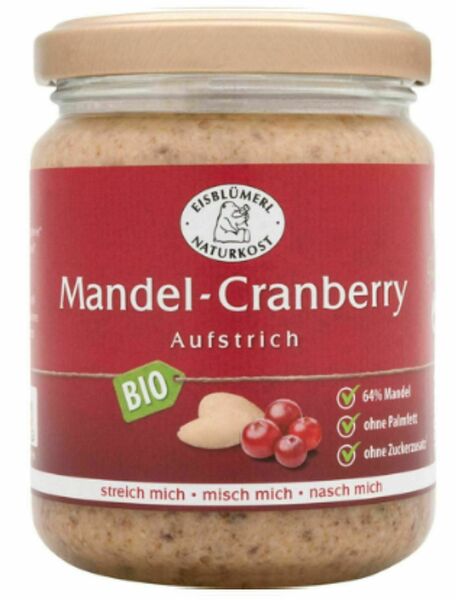 Wolfberry  Eisblumerl Krém z mandlí pražený s brusinkami BIO 250g porovnat ceny