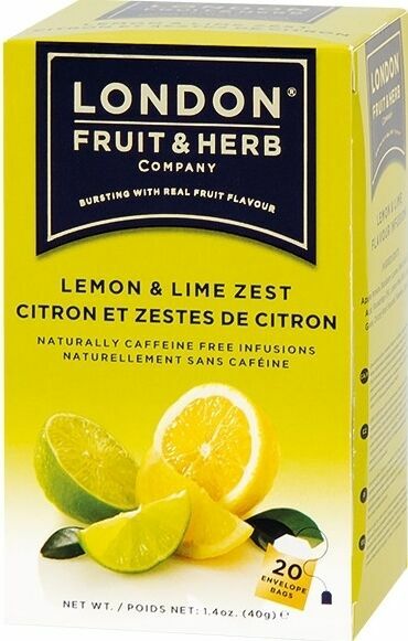 London Fruit&Herb Čaj citron s limetkou 20x2g n.s. porovnat ceny