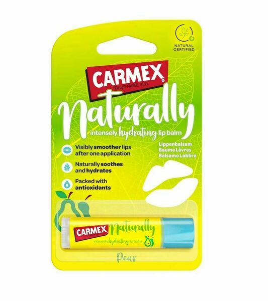 CARMEX Natural Hydratační balzám na rty hruška 4,25 g porovnat ceny