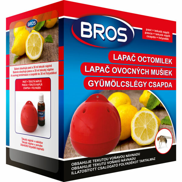 BROS jablíčko lapač octomilek + náplň 30ml porovnat ceny