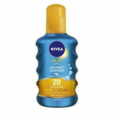 NIVEA SUN Nevidit. sprej na opalování SPF20 200ml porovnat ceny