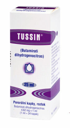 Tussin perorální kapky roztok 25ml porovnat ceny