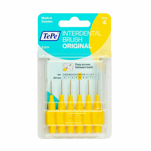TePe Mezizubní kartáčky žluté 0,7mm 6ks porovnat ceny