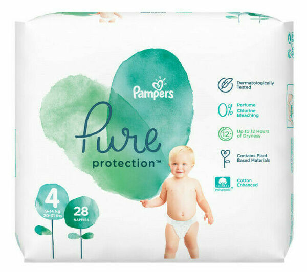 Pampers Pure protection S4 28ks porovnat ceny
