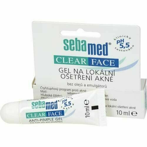 Sebamed Clear face gel proti akné 10ml porovnat ceny