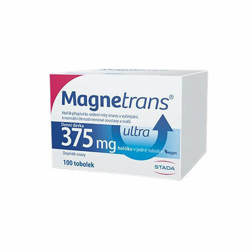 Magnetrans ultra 375mg 100 tobolek porovnat ceny