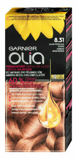 Garnier Olia barva na vlasy 8.31 Zlatá Popelavá Blond 100g porovnat ceny
