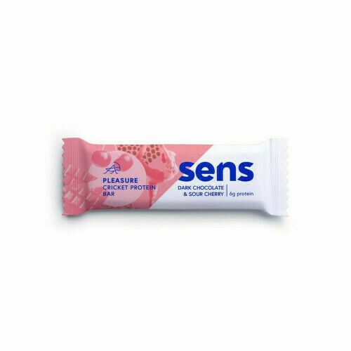 SENS Protein.tyč.cvrččí mouka Tmavá čoko+višeň 40g porovnat ceny