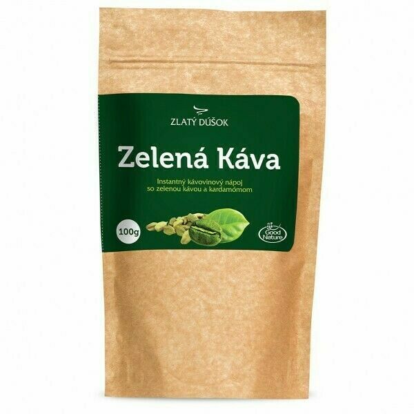 Good Nature Zlatý doušek Zelená káva s kardamomem 100g porovnat ceny