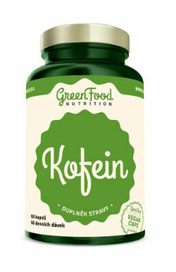 GreenFood Nutrition Kofein 60cps porovnat ceny