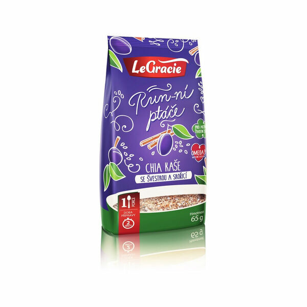 LEGRACIE Ovocná bezlepková kaše švestka, skořice 65g porovnat ceny